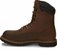 Side view of Chippewa Boots Mens Heavy Duty Bark WP Plain 8 inch Insulated